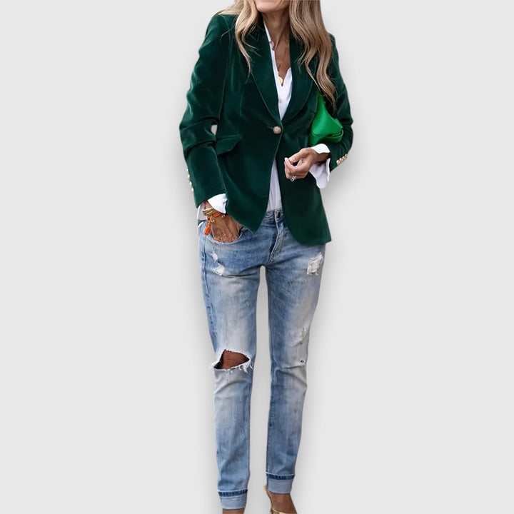 Abbie | Blazer Élégant à Un Bouton