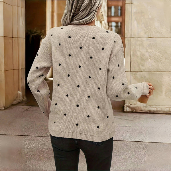 Noella | Pull en Tricot à Pois