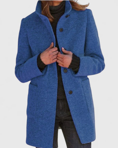 Elena – Manteau classique en mélange de laine