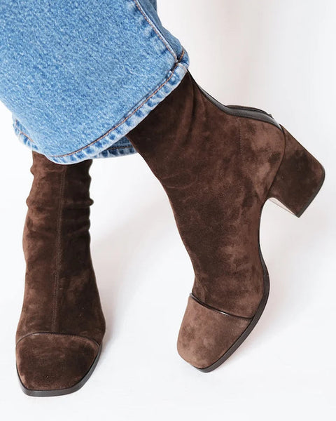 Gemma | Bottes à Talon Carré