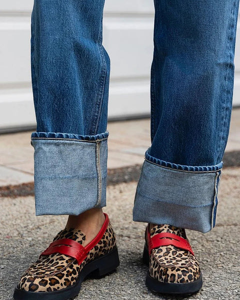 Evelien | Mocassins Color Block
