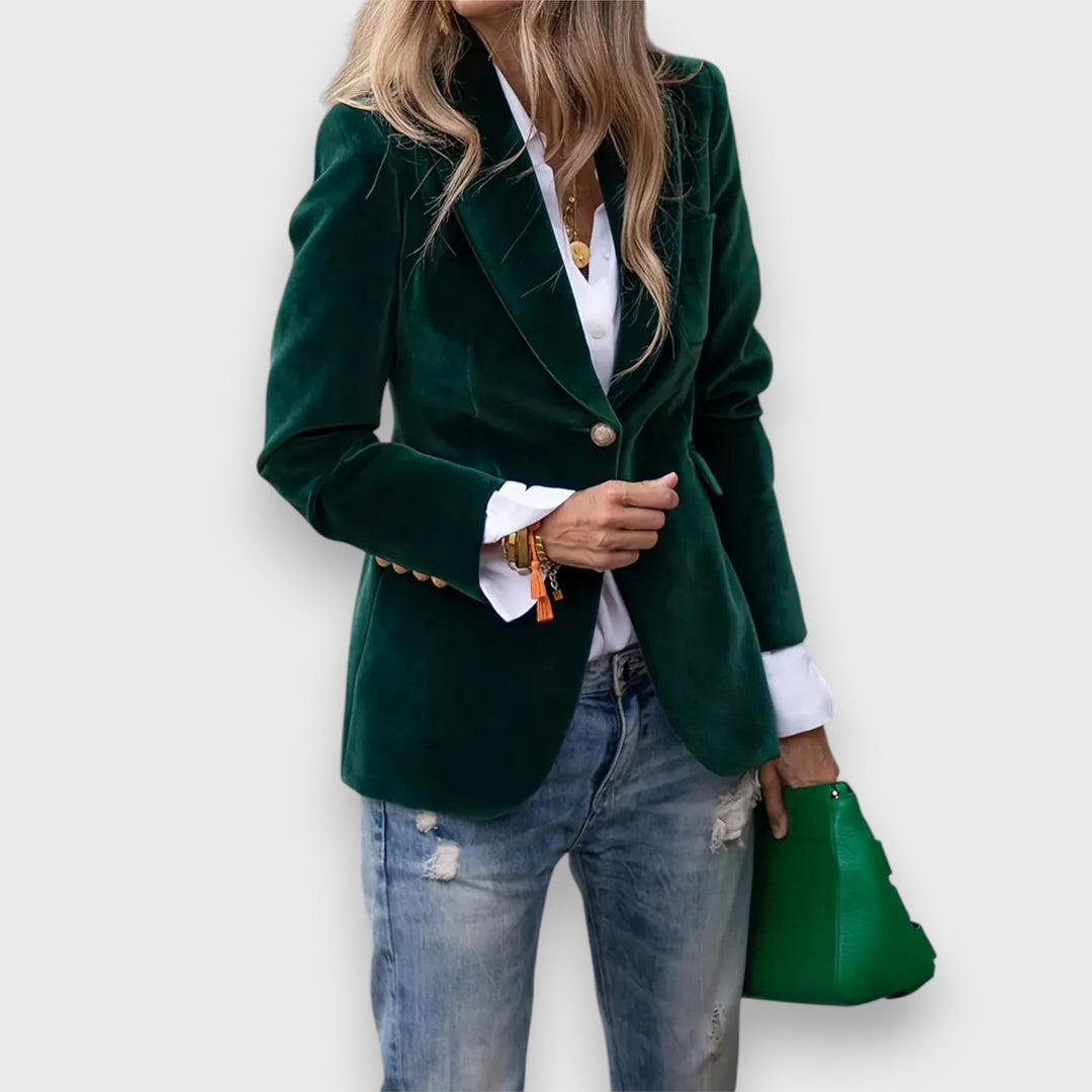 Abbie | Blazer Élégant à Un Bouton