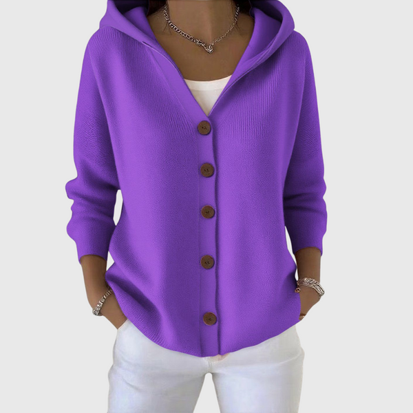 Madison | Cardigan à Capuche Élégant