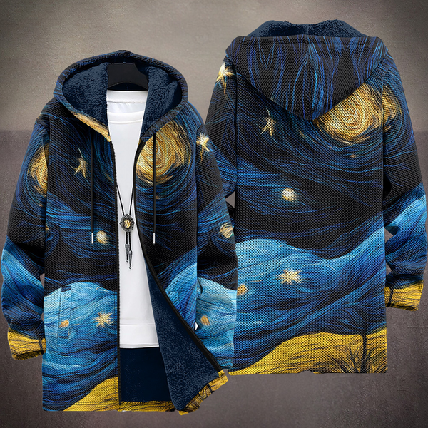 Frederik | Veste à Capuche Nuit Étoilée