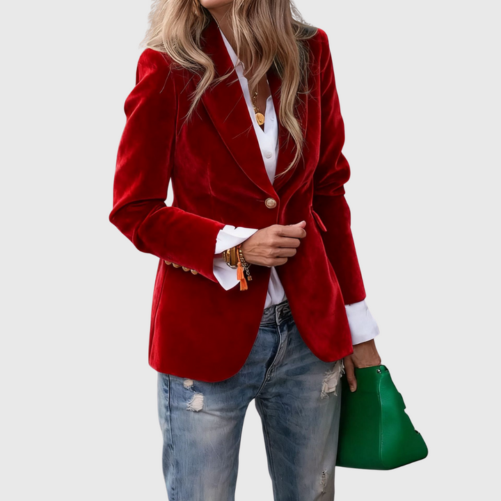 Abbie | Blazer Élégant à Un Bouton