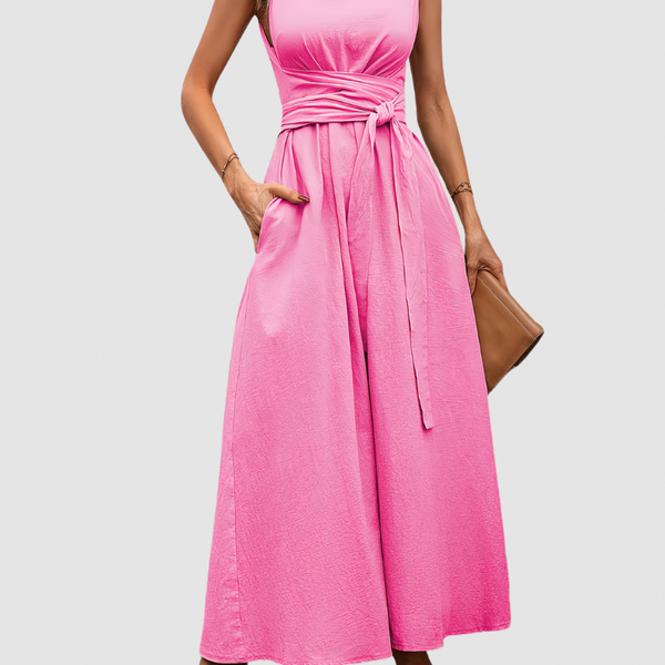 Clara | Elegant Sleeveless Maxi Dress