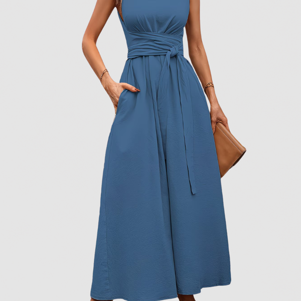 Clara | Elegant Sleeveless Maxi Dress