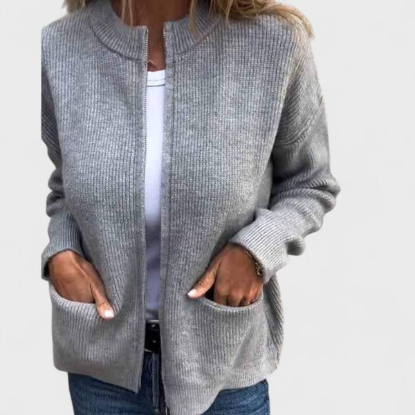 Noelle – Cardigan en Tricot de Coton