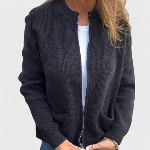 Noelle – Cardigan en Tricot de Coton