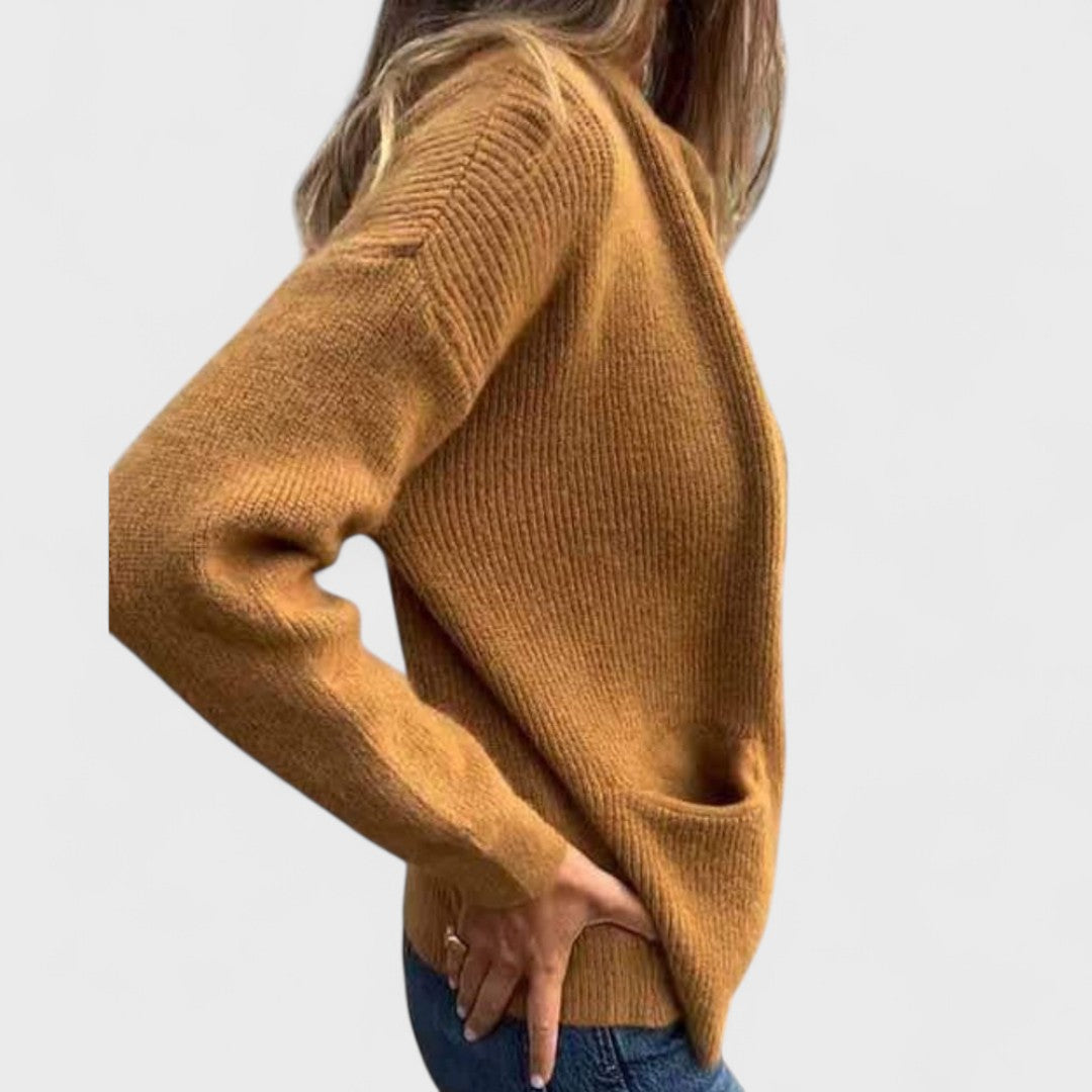Noelle – Cardigan en Tricot de Coton