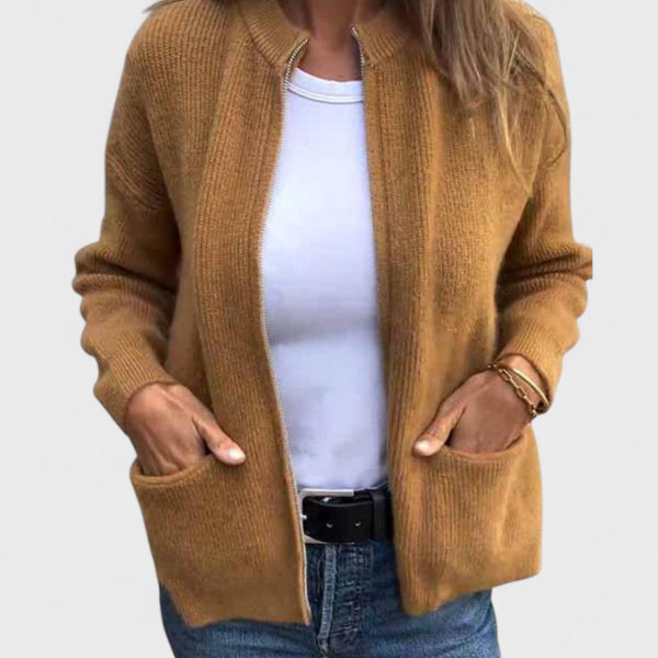 Noelle – Cardigan en Tricot de Coton