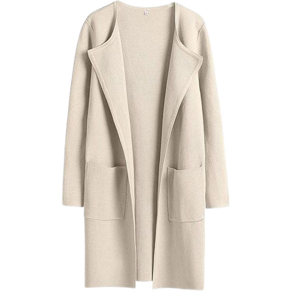 VALENCIA™ - Veste décontractée à manches longues ouverte devant