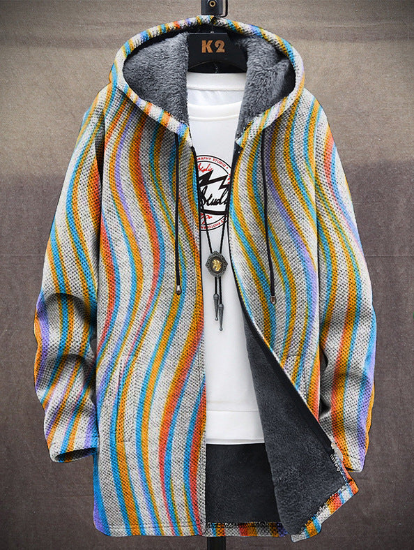 Frigg | Hoodie à Rayures Fluides