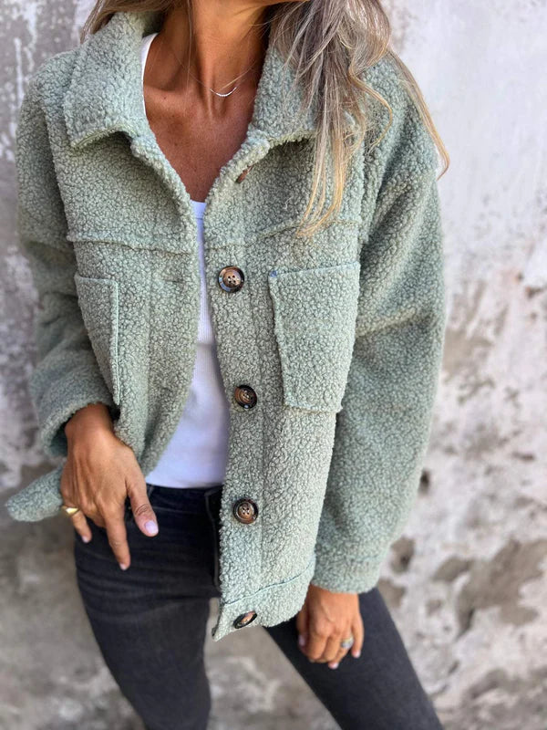 MOIRA™ - Veste en Fleece Coupe Détendue