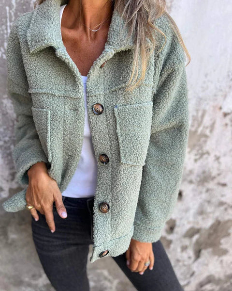 MOIRA™ - Veste en Fleece Coupe Détendue