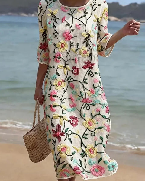 Rebecca | Women's Floral Pattern Dress