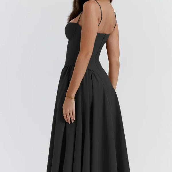 Elara | Robe Corset Midi