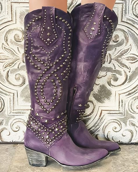 Mary | Bottes Western Hautes
