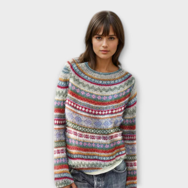 Lila | Pull Rayé Confortable