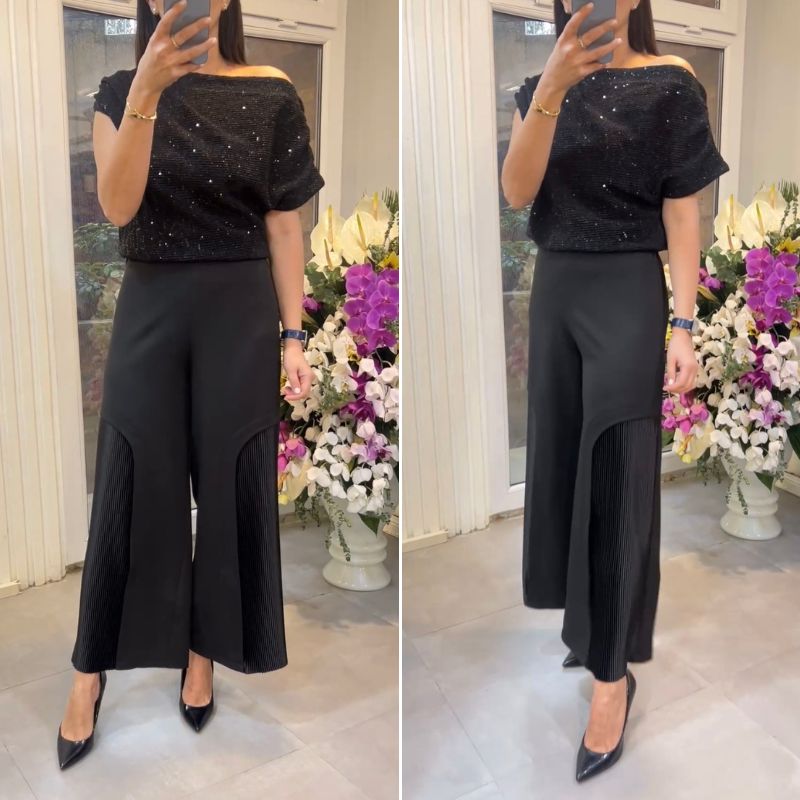 Yumi - Ensemble Élégant en Deux Pièces