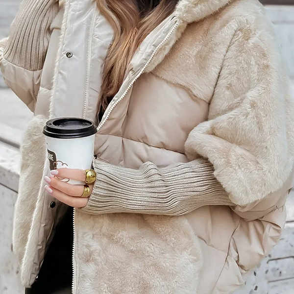 MARISA™ - Veste à Capuche en Peluche Confort