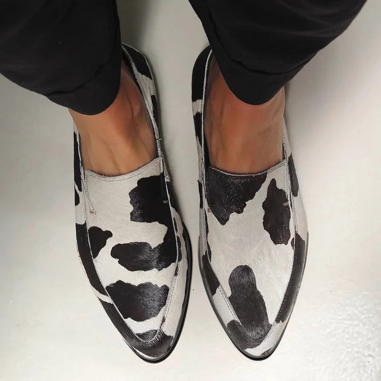 Becca | Ballerines Imprimé Vache