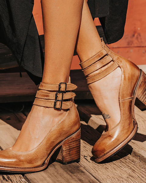 Ginevra™ | Talons à Multi-Sangles avec Talon Épais
