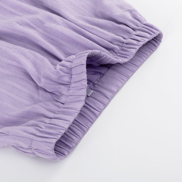 Yselia - Ensemble Chemise et Shorts Aérés