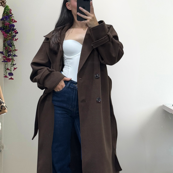 Valence | Manteau Trench Oversize