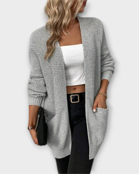 Nancy – Cardigan Tricot Décontracté avec Poches