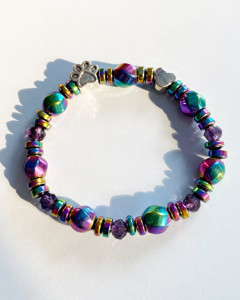 Paw Charm Magnetic Bracelet