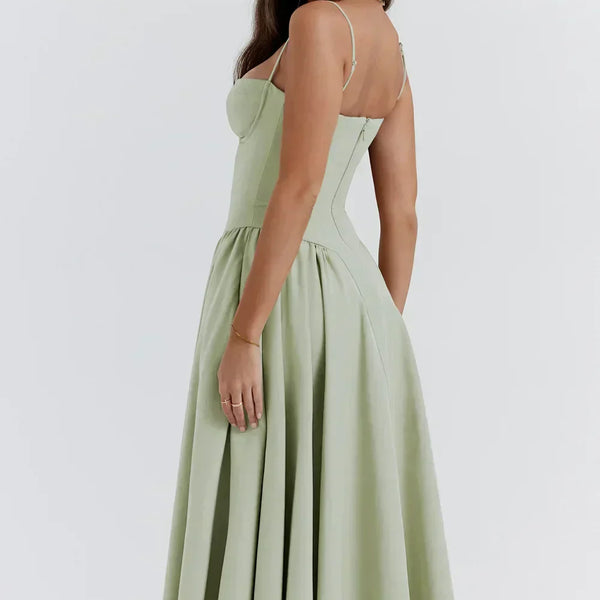 Elara | Robe Corset Midi