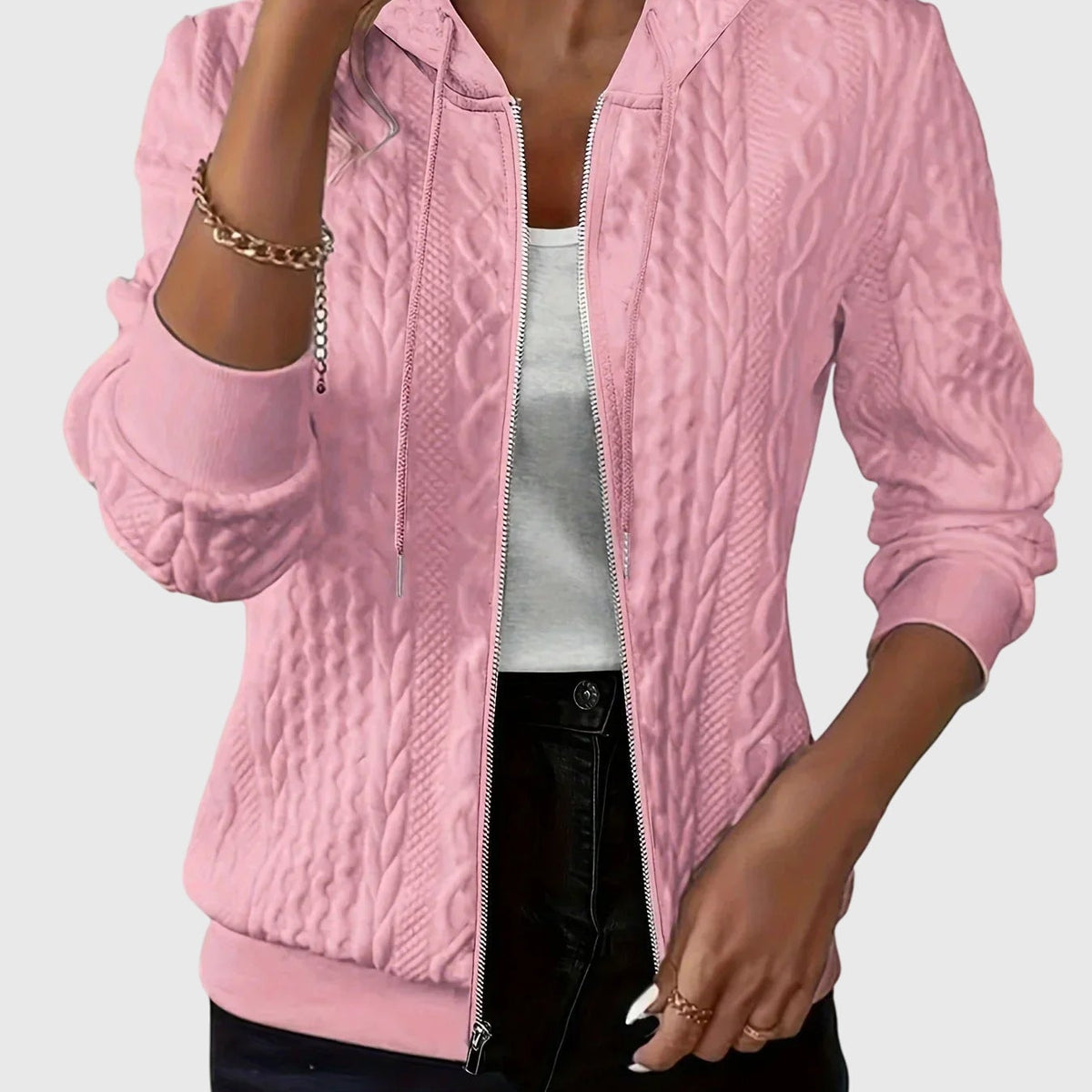Lena – Sweat à capuche zippé
