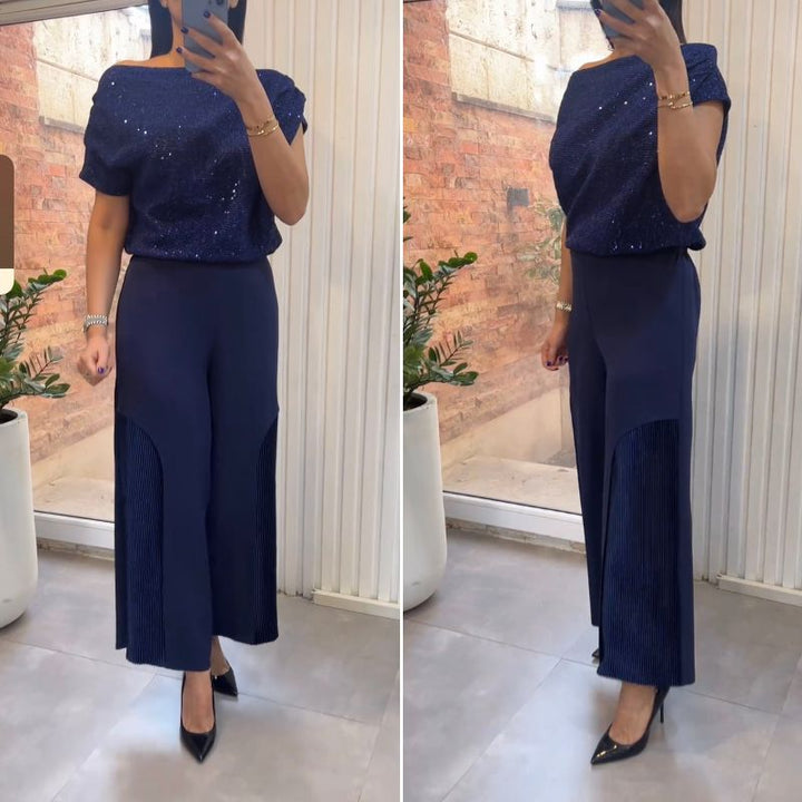 Yumi - Ensemble Élégant en Deux Pièces