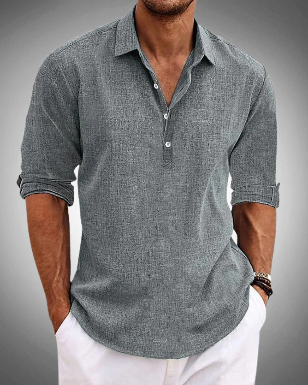 Sabbio - Chemise en Coton Classique