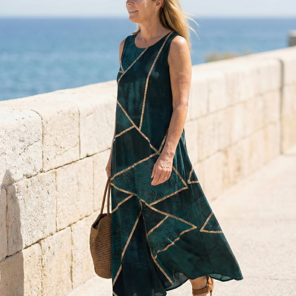 Saelle | Calm Tide Midi Dress