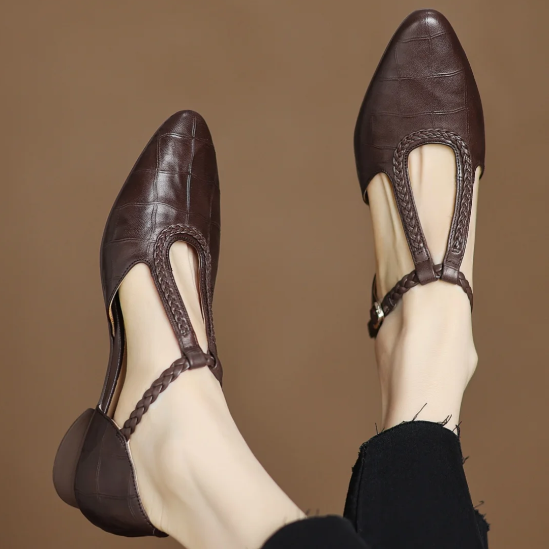 Lida | Kepa Cuir Mary Janes
