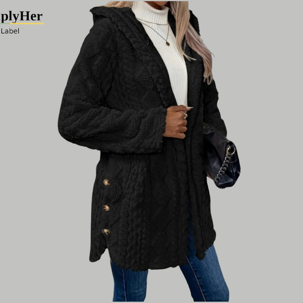 Lorna | Comfort Teddy Coat - Soft, Cozy, and Flattering