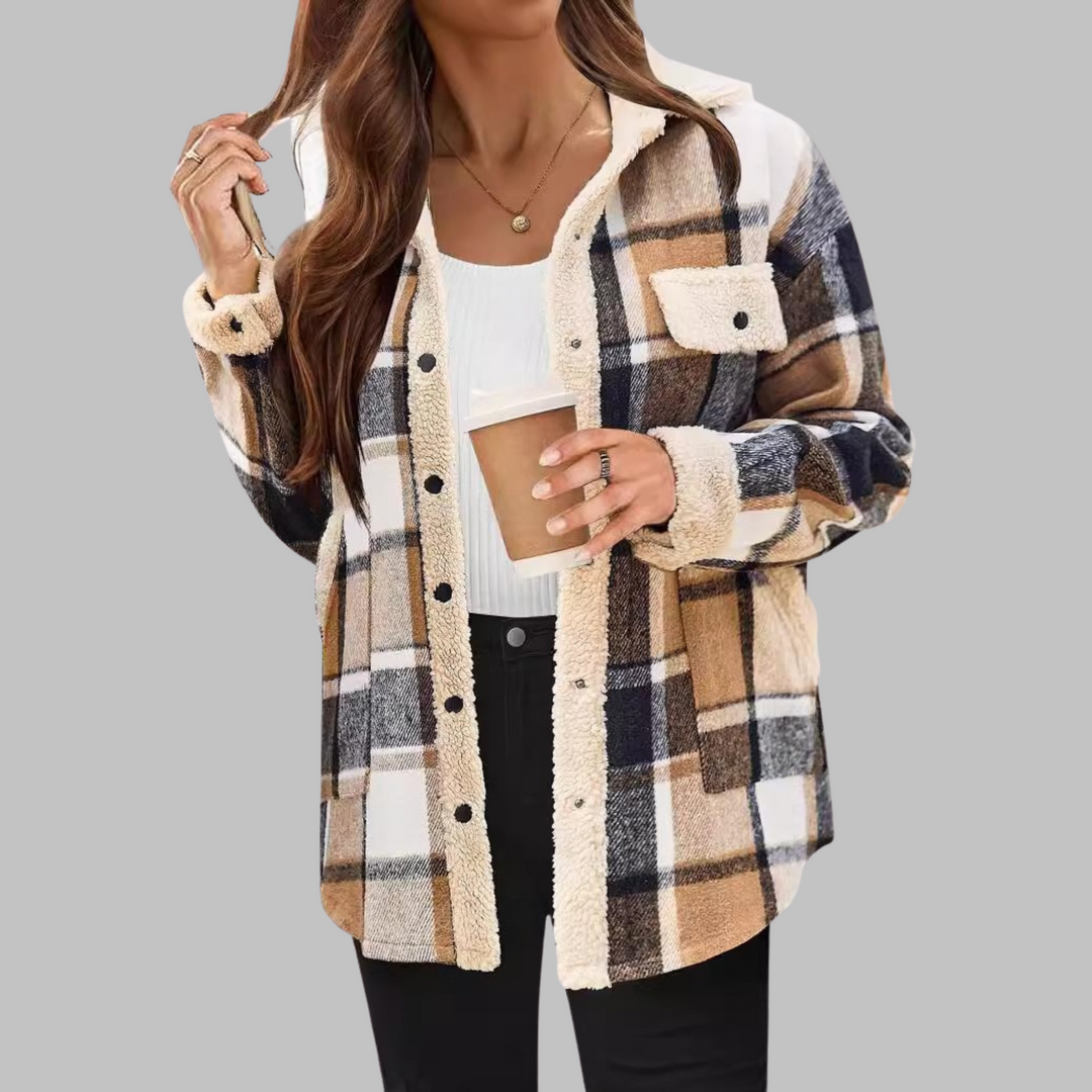 ZENY™ - Veste Classique à Manches Longues avec Boutons