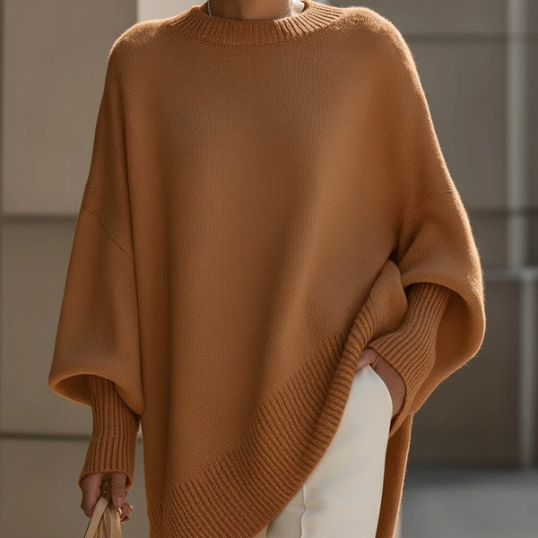 Alina - Pull Tricot Minimal Luxe
