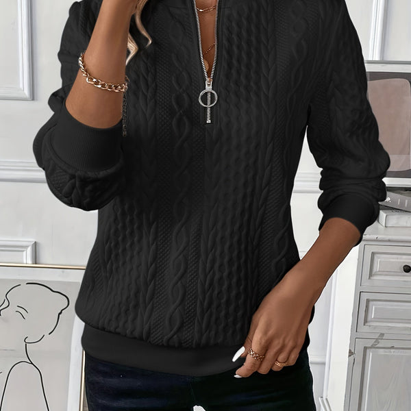 Rhea | Pull avec Fermeture Éclair