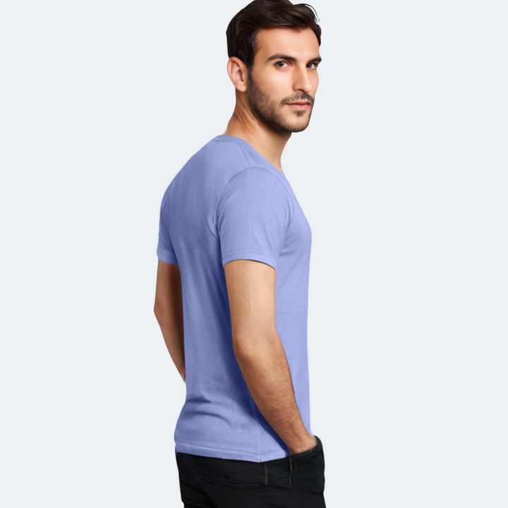 Col Rond Violet Clair