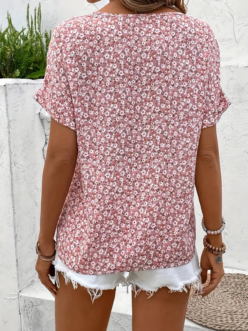 Celina | Breezy Everyday Button-Up Blouse