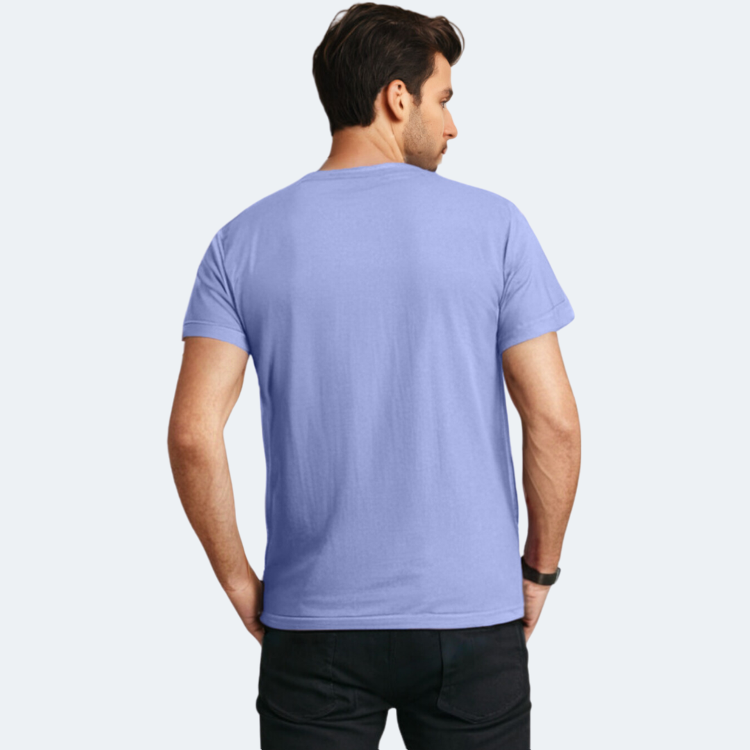 Col Rond Violet Clair