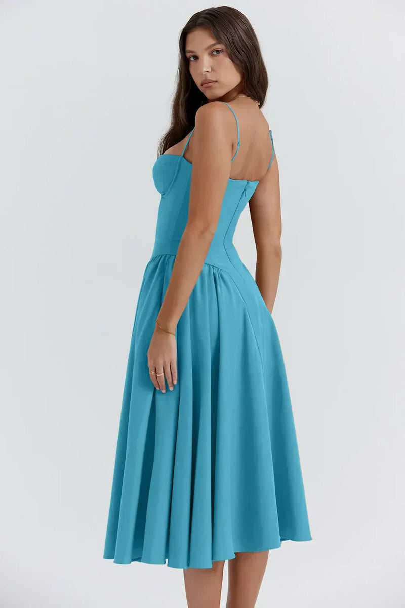 Elara | Robe Corset Midi