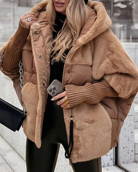 MARISA™ - Veste à Capuche en Peluche Confort