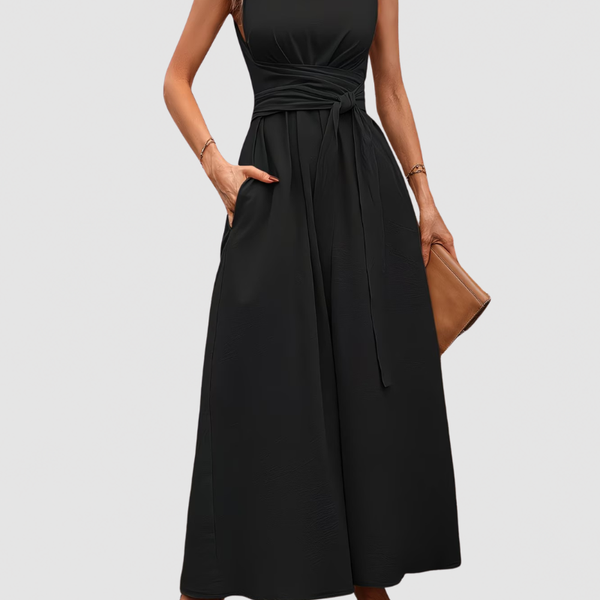 Clara | Elegant Sleeveless Maxi Dress