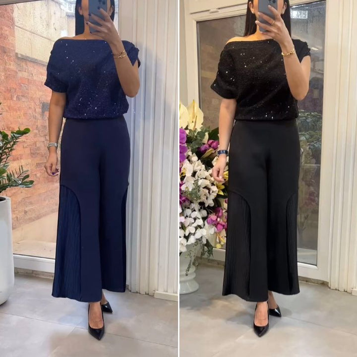 Yumi - Ensemble Élégant en Deux Pièces