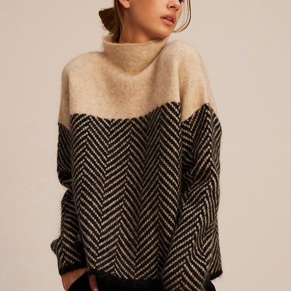Norah | Pull en Coton à Col Roulé