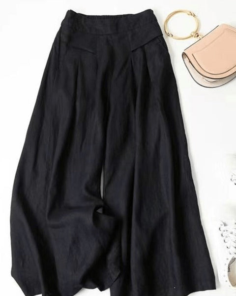 Leah - Pantalon Large Sans Effort